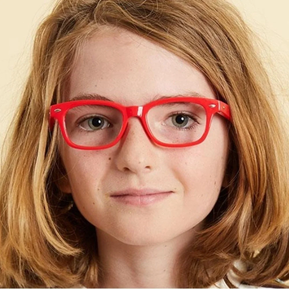 Peepers Blue Light Filtering Eyeglasses for Kids, New in Box, Red